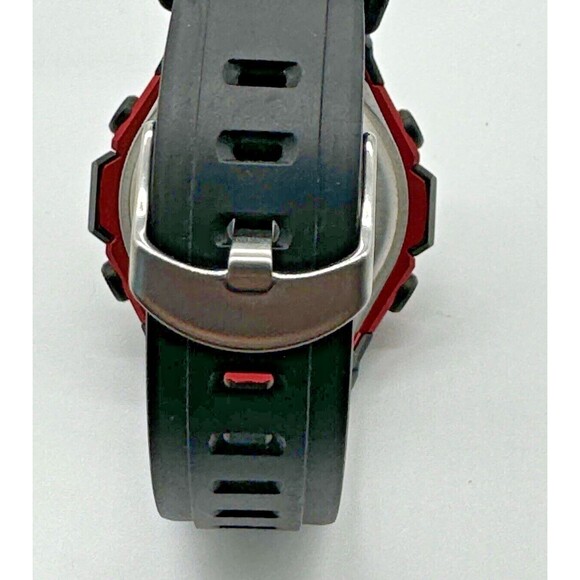 Armitron Pro Sport watch MD15349(R) | Black and Red | Works | Excellent Cond - Picture 4 of 5